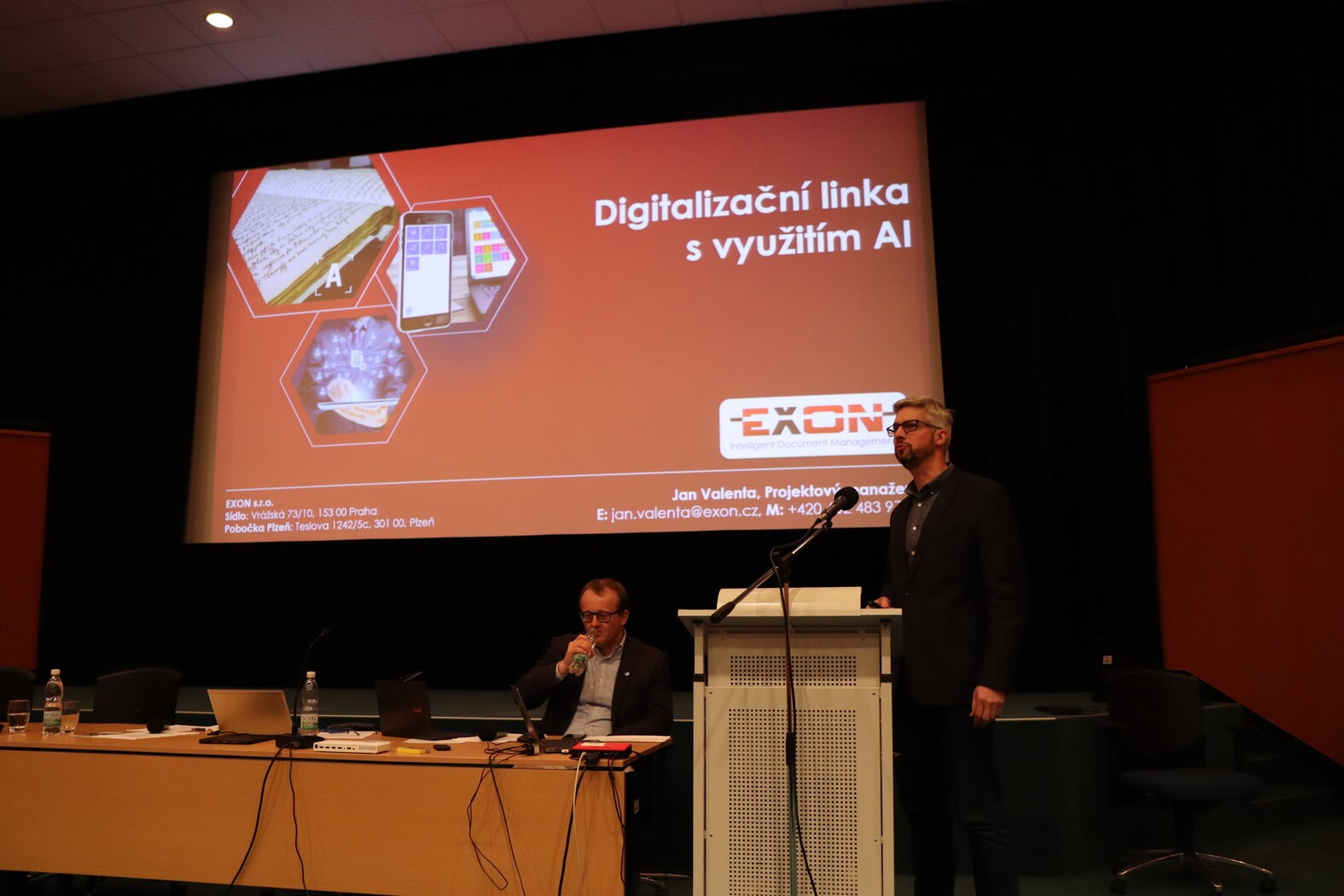 Archivy, knihovny, muzea v digitálním světě 2022 - Jan Valenta, EXON.