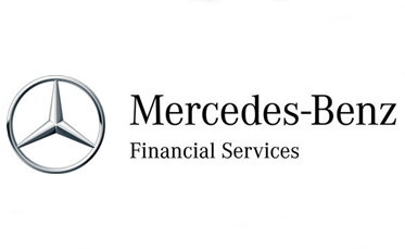 Logo společnosti Mercedes Benz Financial Services.