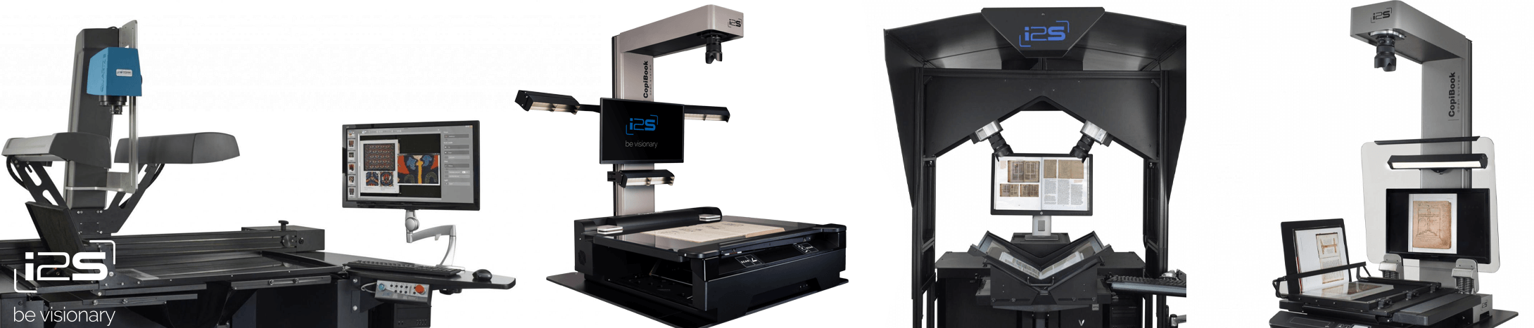 Knižní a velkoformátové skenery i2S od společnosti EXON