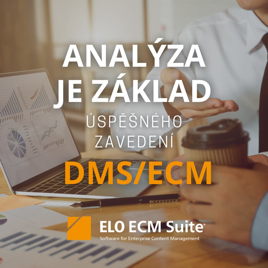 Analýza je základem úspěšného zavedení DMS/ECM.