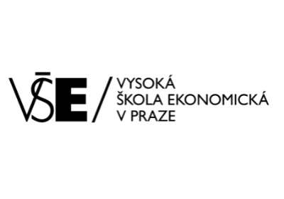 Logo Vysoká škola ekonomická v Praze.